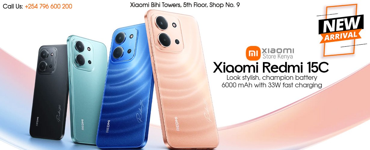 Xiaomi Redmi 15C | Official Xiaomi Store Kenya | Authorised Store