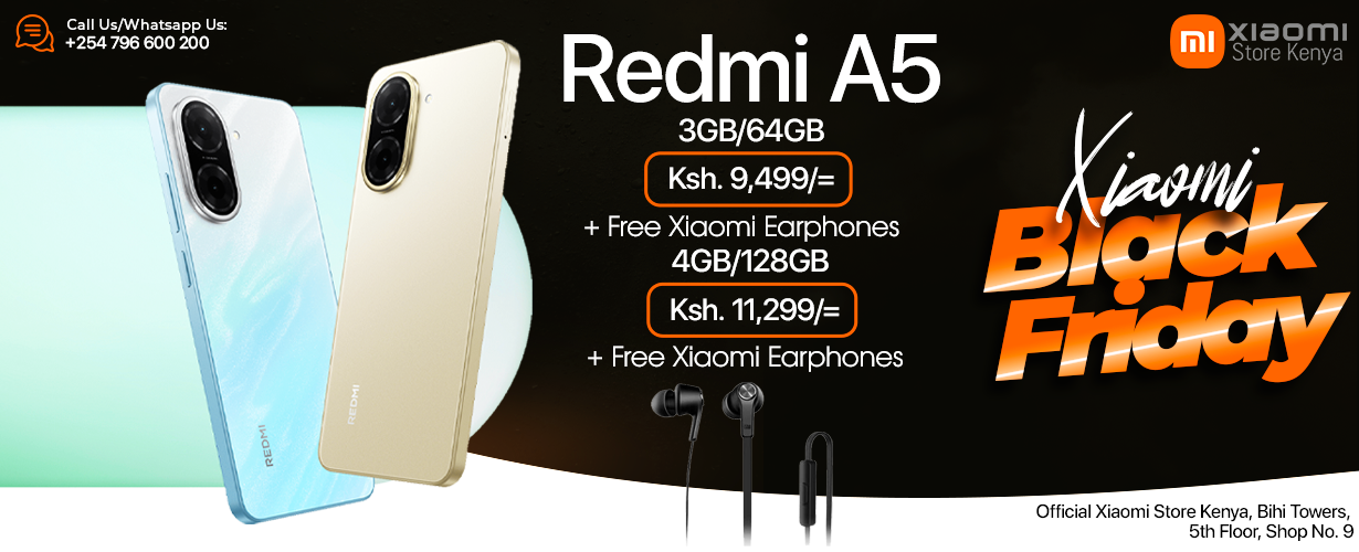 Redmi A5 Earphones Desk