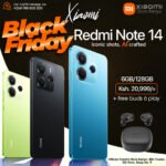 Xiaomi Redmi Note 14 4G 6GB/128GB Plus Free Buds 6 Play