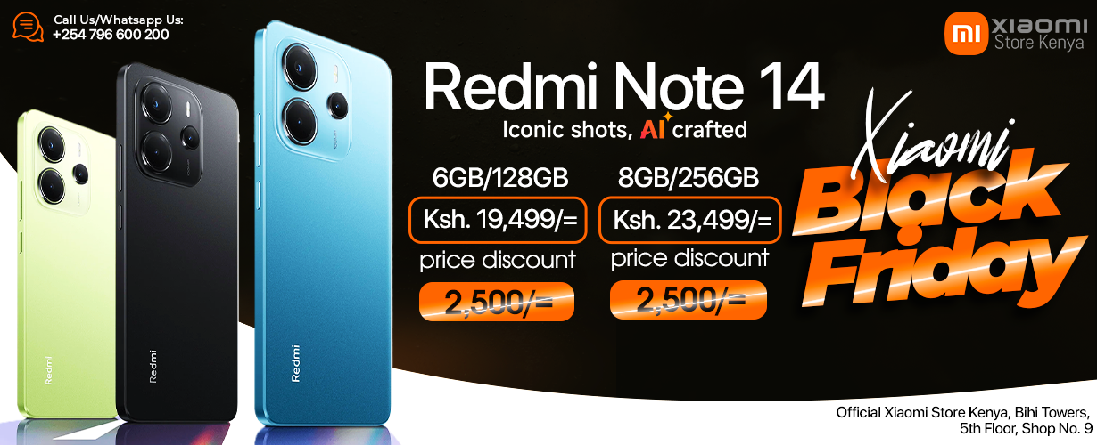 Redmi Note 14 Desk Slide