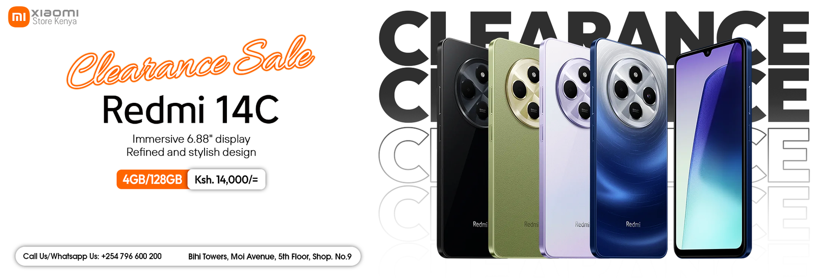 Redmi 14C Desk Slide