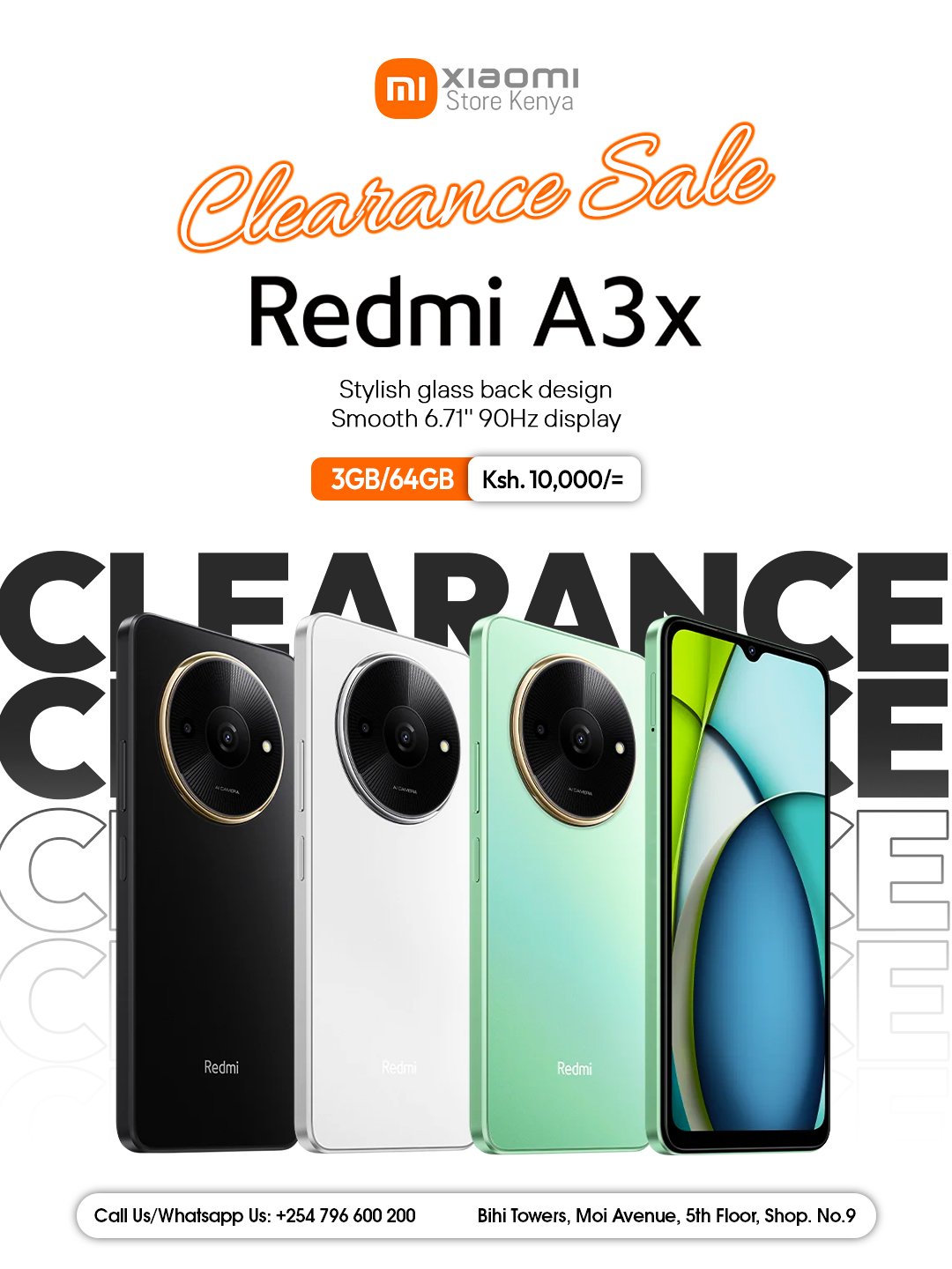 Redmi A3X Mob Slide