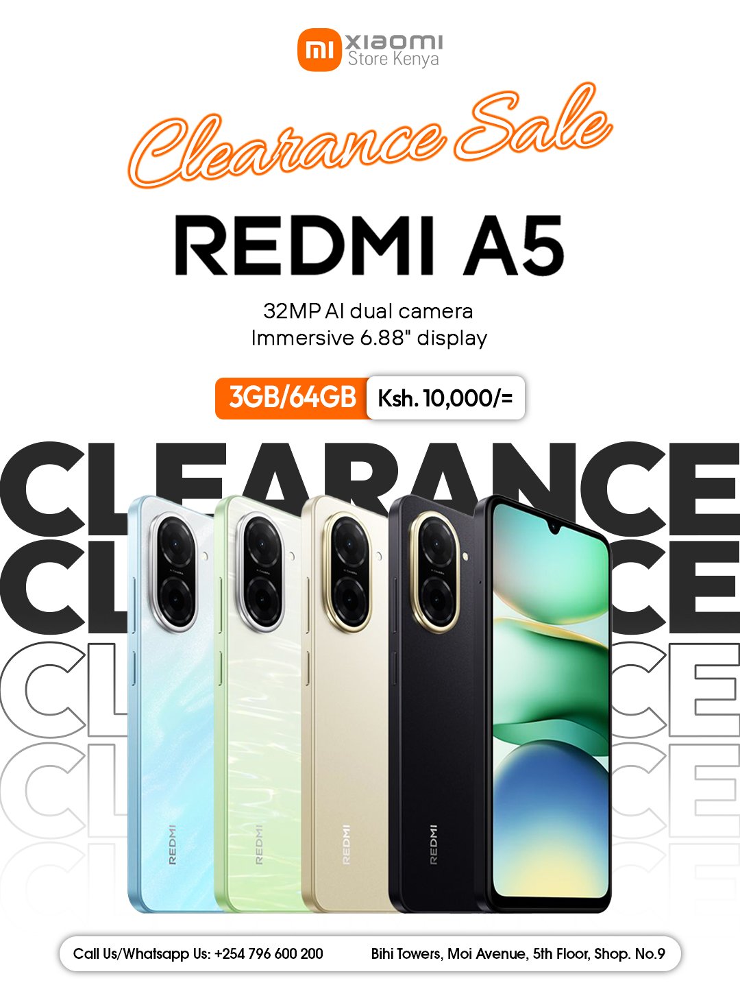 Redmi A5 Mob Slide