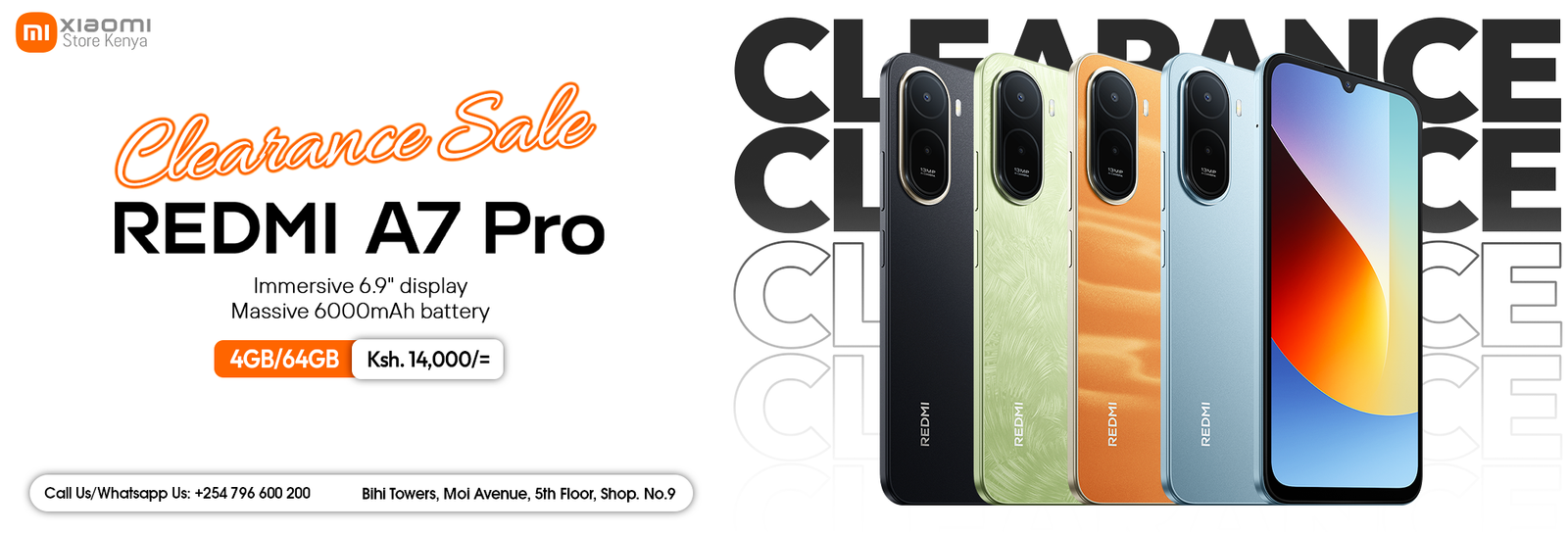 Redmi A7 Pro Desk Slide
