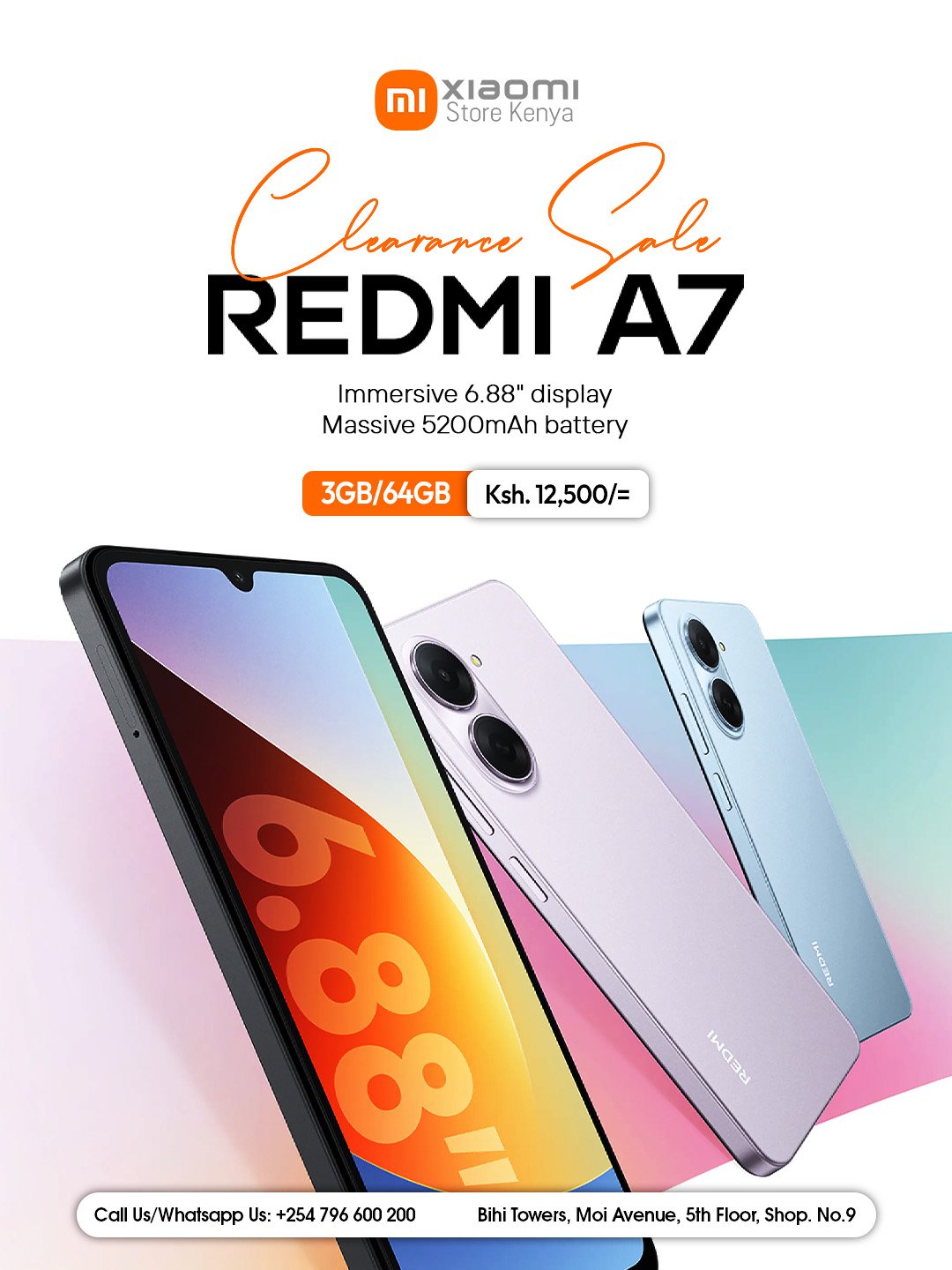 Redmi A7 Mob Slide