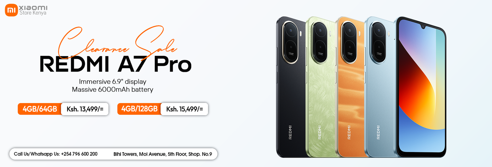 Redmi A7 Pro Desk Slide