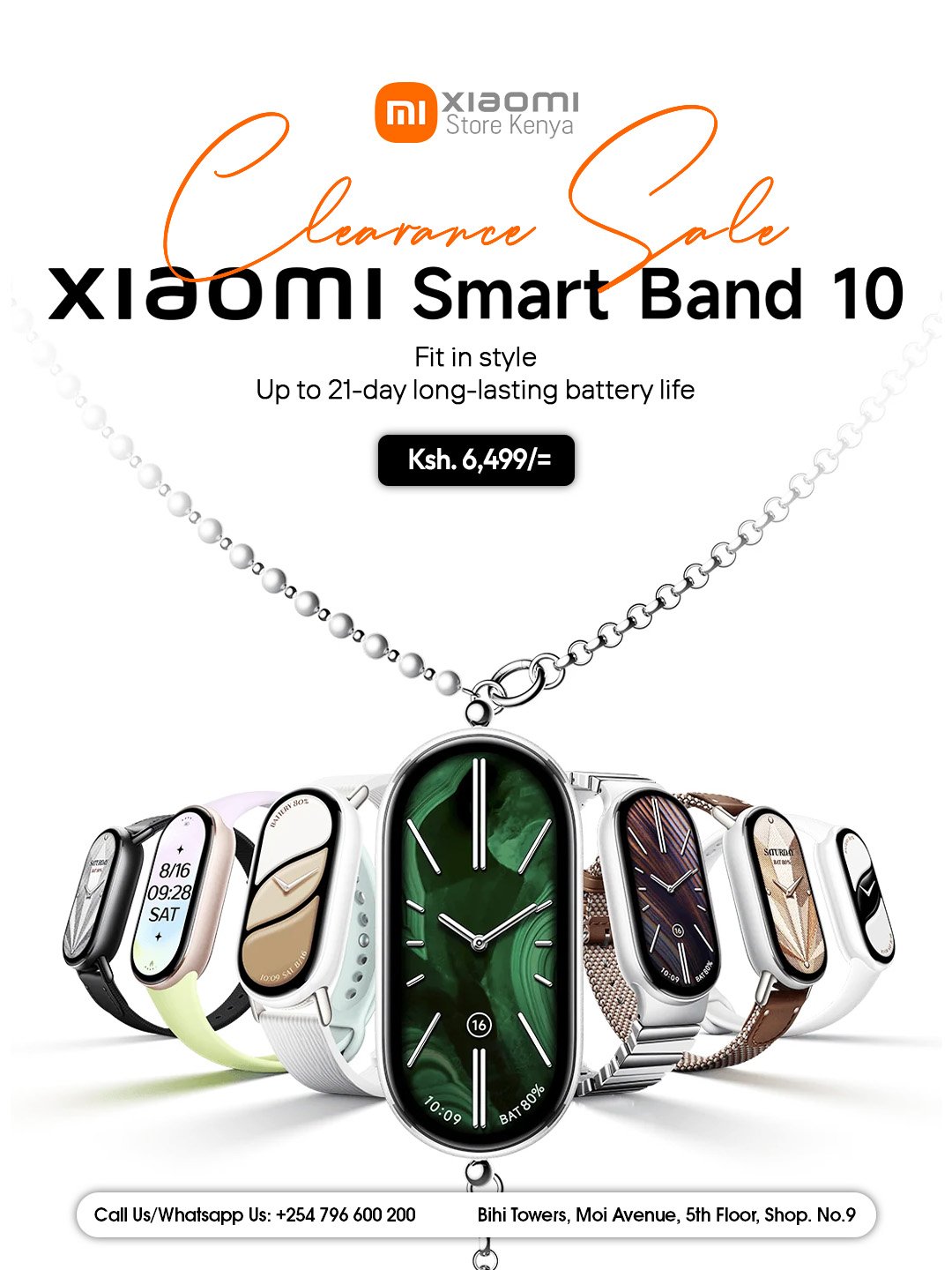 Smart Band 10 Mob Slide