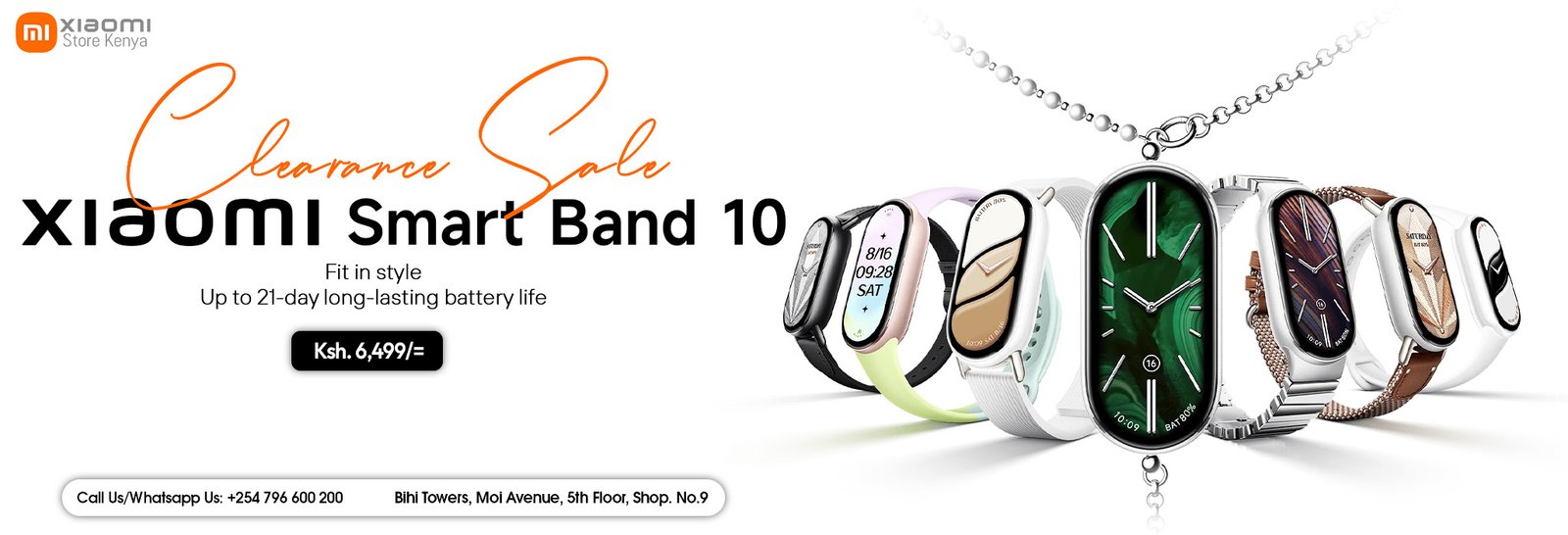 Smart Band 10 Slide