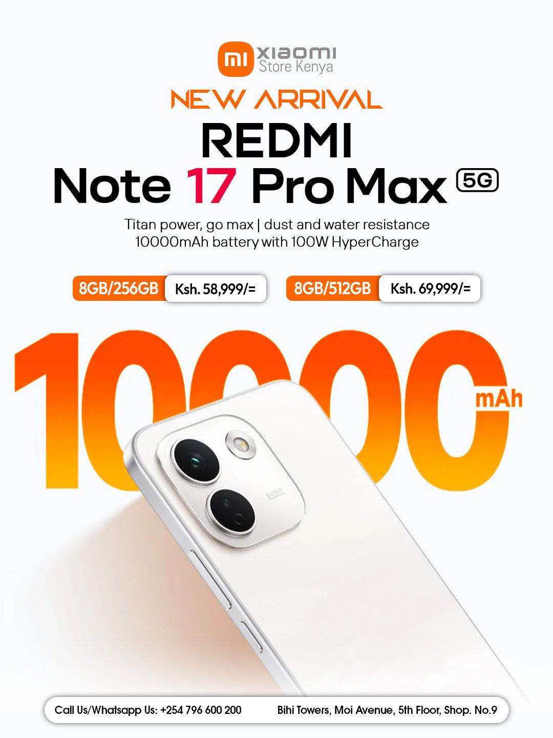 Redmi Note 17 Pro Max 5G Price in Kenya | | Xiaomi Store Kenya