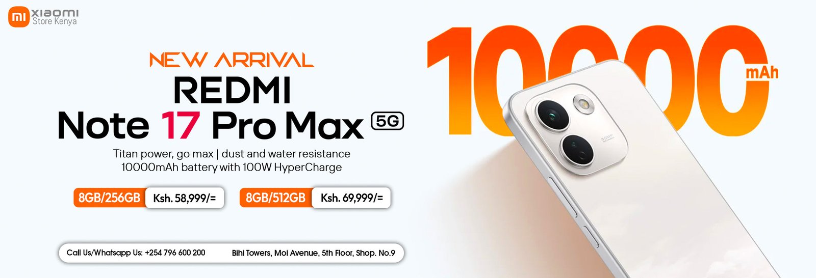 Redmi Note 17 Pro Max 5G Price in Kenya | | Xiaomi Store Kenya