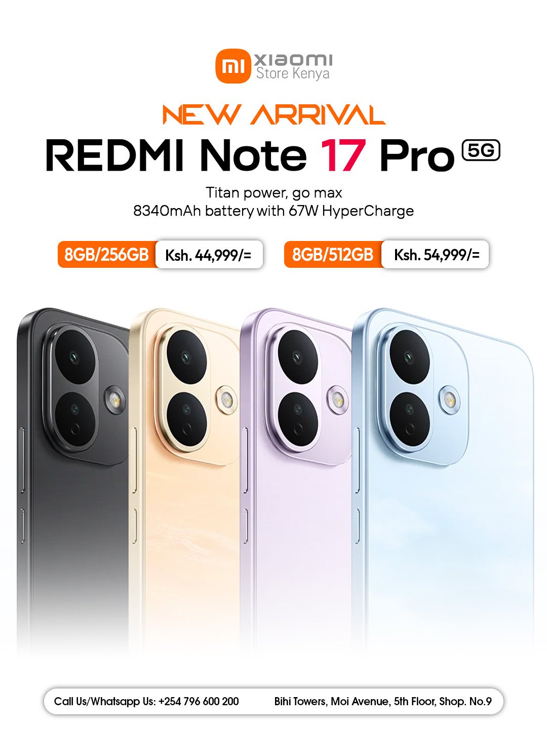 Redmi Note 17 Pro 5G Price in Kenya | | Xiaomi Store Kenya