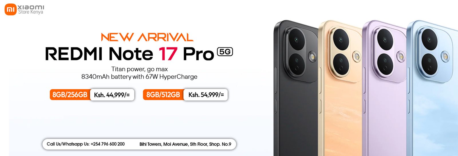 Redmi Note 17 Pro 5G Price in Kenya | | Xiaomi Store Kenya